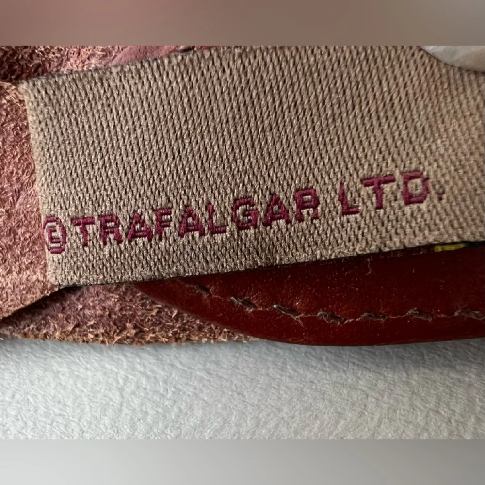 Trafalgar Woven Leather Belt - Size 34
